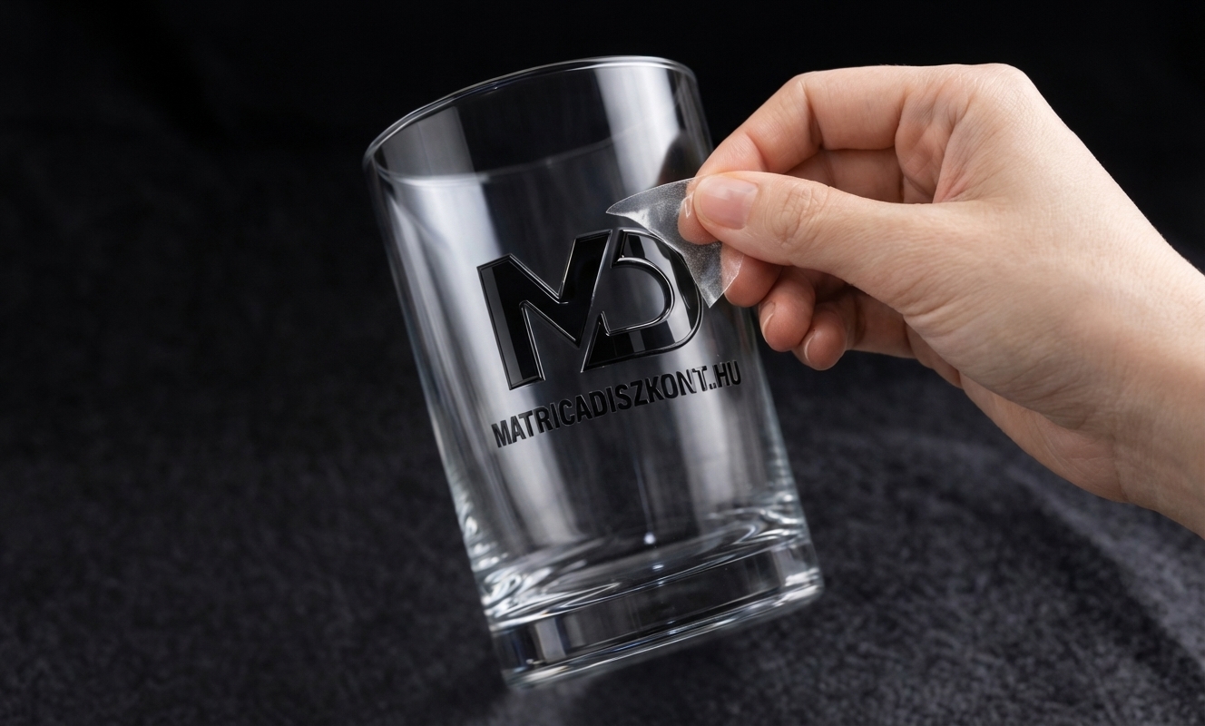 Amikor a minta és a felület egységet alkot, mi is az az üvegmatrica?